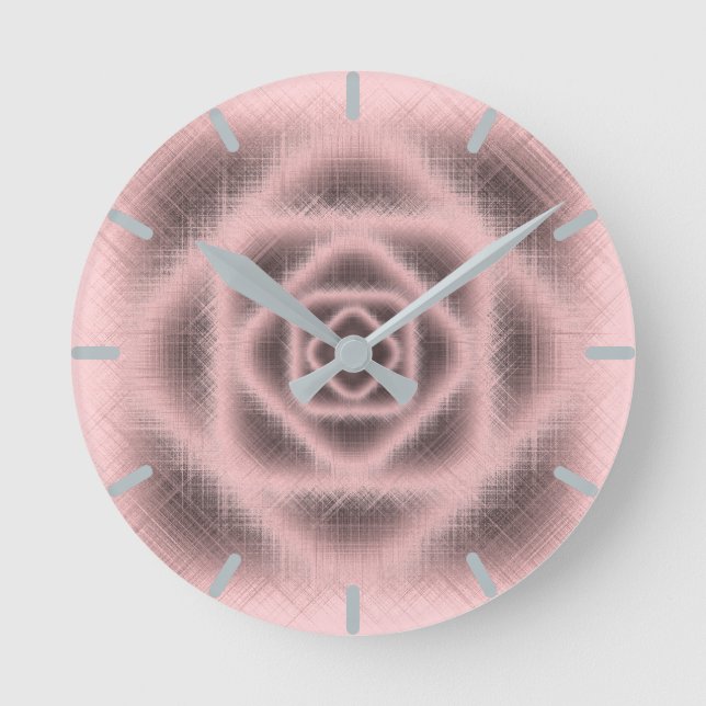 ROSA RUNDE WANDUHR (Vorderseite)