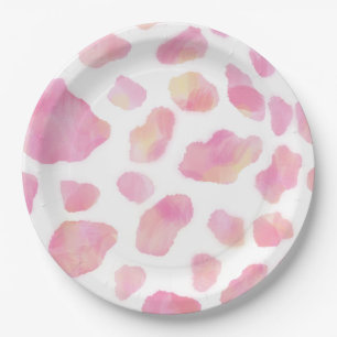 ROSA SAFARI - Leoparddruck-Pappteller Pappteller