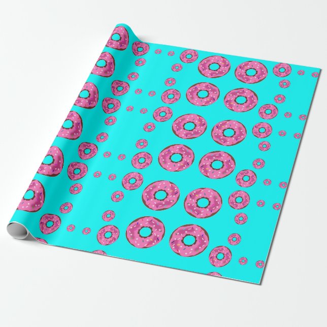Rosa Sahne Geschenkpapier (Ungerollt)