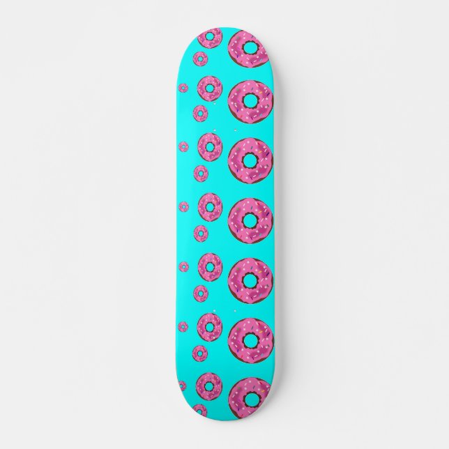 Rosa Sahne Skateboard (Vorne)