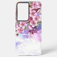 Rosa Sakura auf dem Hintergrund der Malerei
