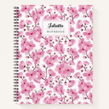 Rosa Sakura SpiralNotebook