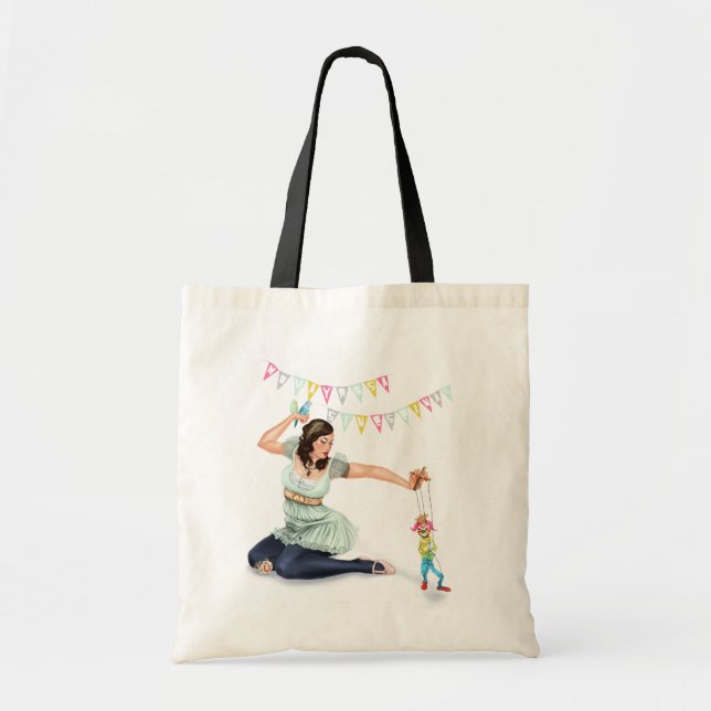 Rosa Salvaje Tragetasche (Vorne)