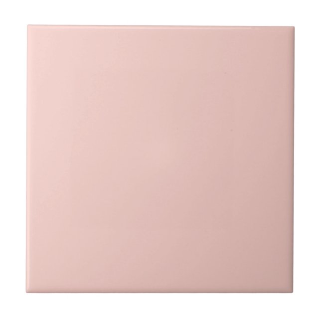 Rosa Salz Solid Color Fliese (Vorderseite)