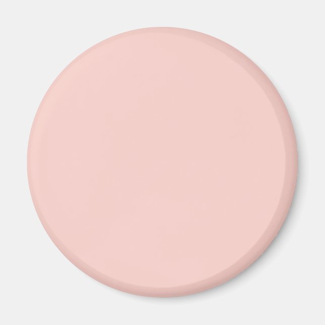 Rosa Salz Solid Color Magnet (Vorne)