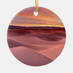 Rosa Sanddünen, Death Valley, CA Keramikornament