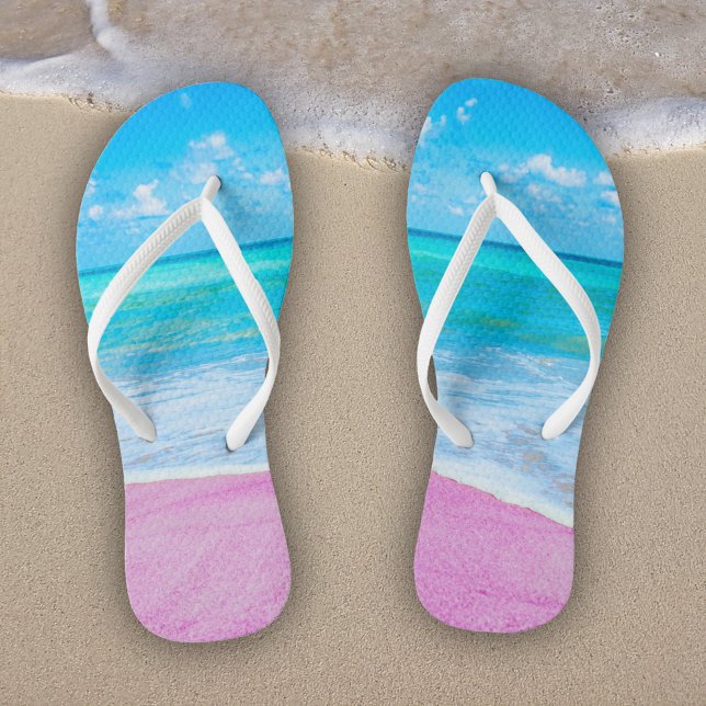 Rosa Sandstrand Flip Flops (Von Creator hochgeladen)