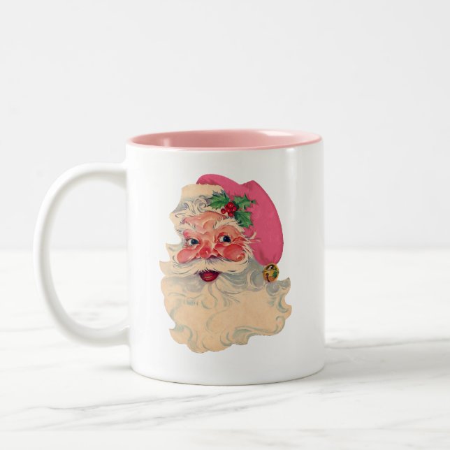 Rosa Santa Zweifarbige Tasse (Links)