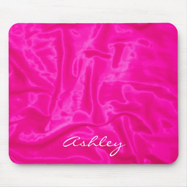 Rosa Satin - Computermousepad Mousepad (Vorne)