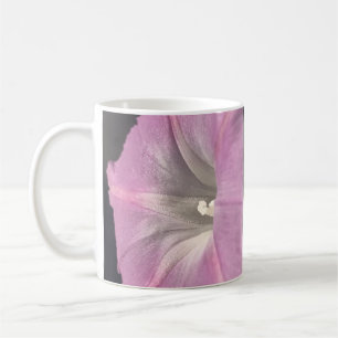 Rosa Satin-Prunkwinde Kaffeetasse