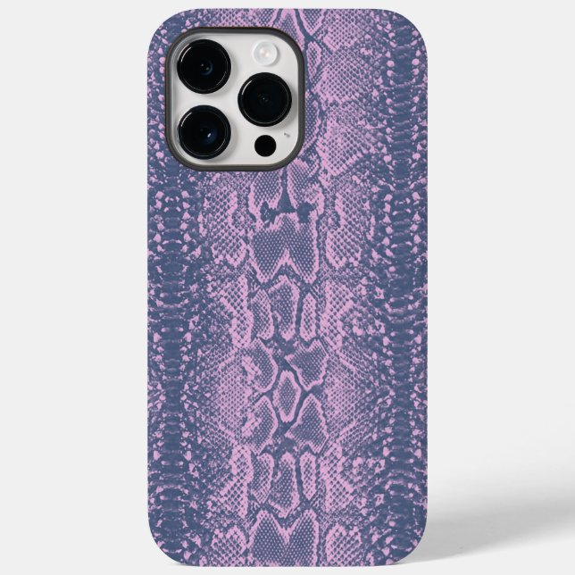 Rosa Schlange Hautfresse Case-Mate iPhone Hülle (Rückseite)