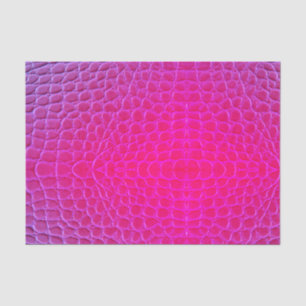 Rosa Schlangen-Haut-Drache-Skala-Neonseidenpapier Seidenpapier