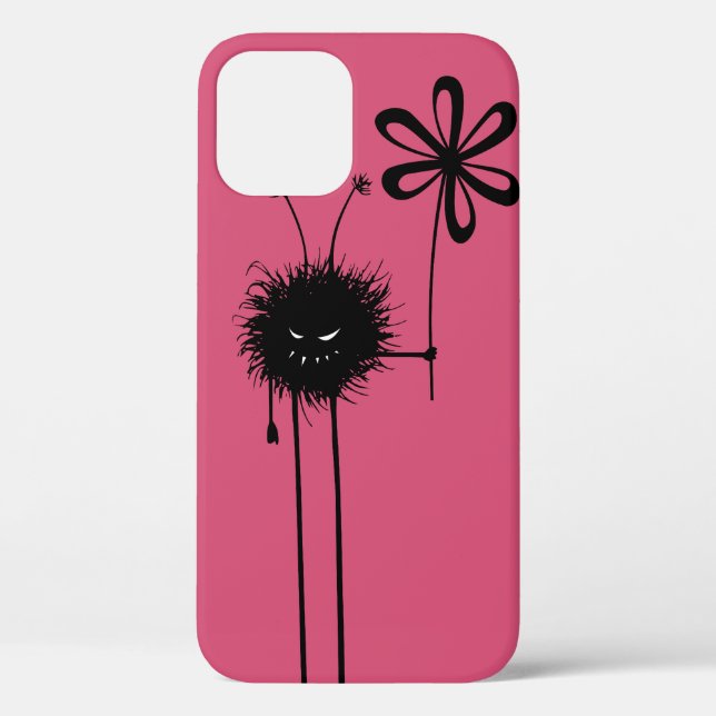Rosa schlechte Blumen-Wanze schützend Case-Mate iPhone Hülle (Rückseite)