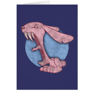 Rosa schlechtes Häschen