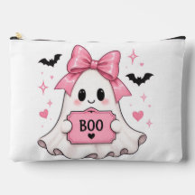 Rosa Schleife BOO Geist Coquette Halloween