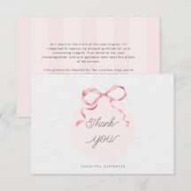 Rosa Schleife Coquette Foto Abschlussfeier