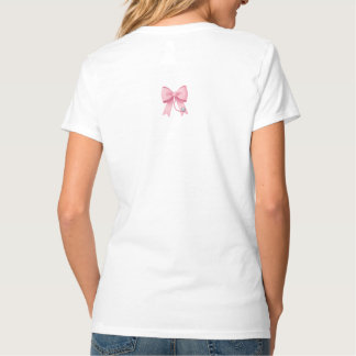 Rosa Schleife Krankenschwester Grafik T-Shirt