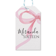 Rosa Schleife Sweet Sixteen Geburtstag Geschenketi