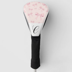 Rosa Schleifen Süße Kokette Cottage Chic Golf Headcover
