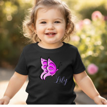 Rosa Schmetterling - Ihr Name für Ihr Baby