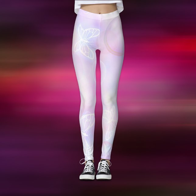 Rosa Schmetterling Leggings (Von Creator hochgeladen)
