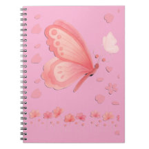​Rosa Schmetterling und Herzen Individuelles Foto-