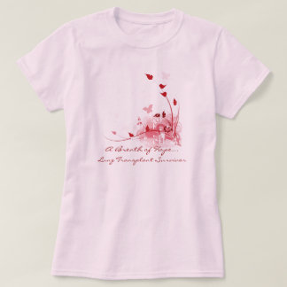 Rosa Schmetterlinge - T-Shirt