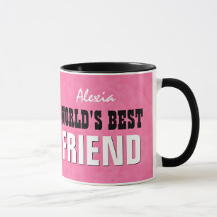 Rosa-Schmutz V25 der beste FREUND der Welt Tasse
