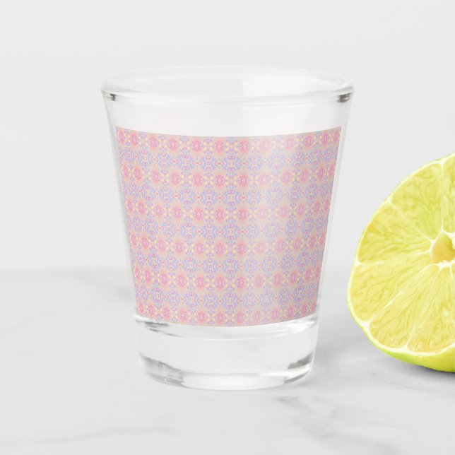 rosa schnapsglas (Vorderseite)