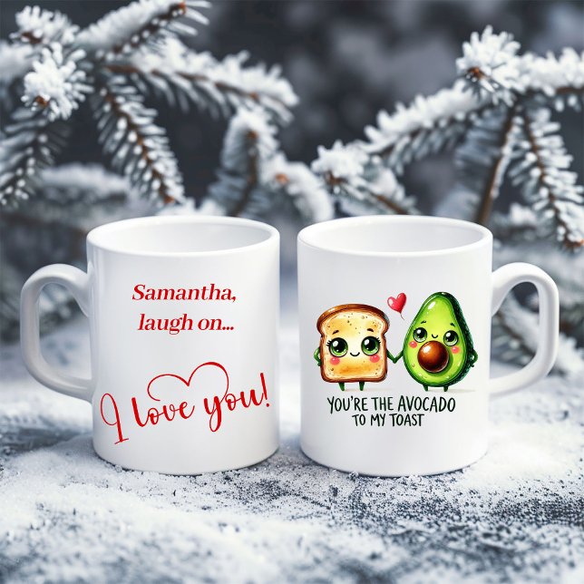 Rosa Schneemann-Kindertasse Süßes Winterwald-Gesch Kaffeetasse (Personalized Funny Food Valentine Mug Best Love Gift)