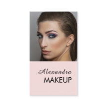 Rosa Schrift QR-Code Foto Make-up