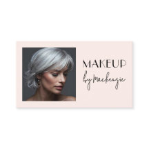 Rosa Schrift QR-Code Foto Make-up