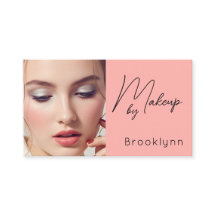 Rosa Schriftzug Social Icon QR Code Foto Make-up