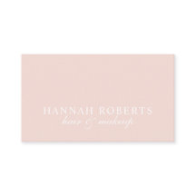 Rosa Schriftzug Social QR Code Foto Haar Make-up