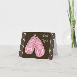 Rosa Schühchen Rosa und braun Baby Mädchen Danke s