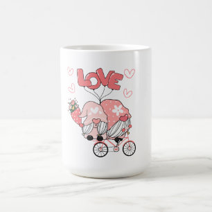Rosa Schwarz - Der moderne Valentinstag Kaffeetasse