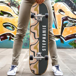 Rosa Schwarz Retro Modernes Abstraktes Marmorschla Skateboard<br><div class="desc">Lassen Sie sich im Skate Park mit unserem rosa Schwarz und Gold Retro Modernes Abstraktes Marmorskateboard verwöhnen! Dieses auffällige Design mit wirbelnden Motiven in Rosa, Schwarz und Creme, inspiriert durch Retro und moderne abstrakte Kunst. Ideal für Skateboarder, die einzigartige und künstlerische Designs Liebe, kombiniert dieses Board Stil und Funktionalität. Dieses...</div>