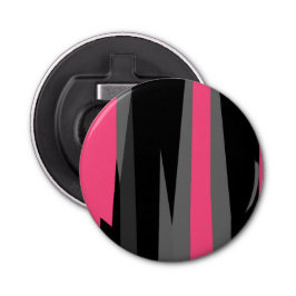 Rosa Schwarz und Grau Flaschenöffner