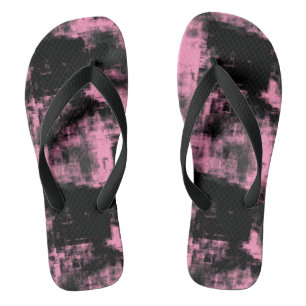 Rosa Schwarz und Grau Flip Flops
