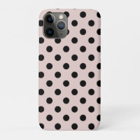 Rosa-schwarze Polka-Punkte-Punkt