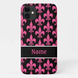 Rosa schwarzer Lilie iPhone 4/4S Kasten Case-Mate iPhone Hülle