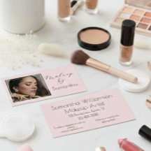 Rosa-schwarzes Schriftfoto-Make-up