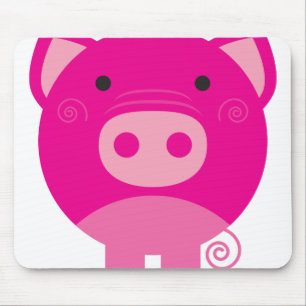 Rosa Schwein Mousepad