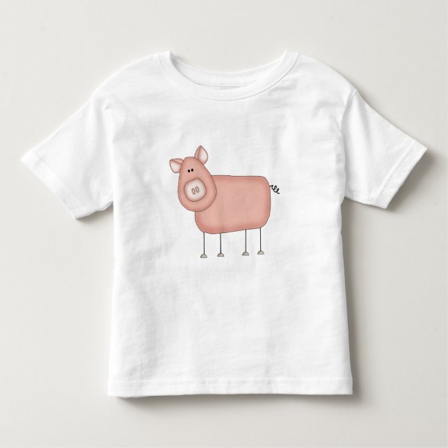 Rosa Schwein-T - Shirts und Geschenke (Vorderseite)