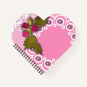 Rosa Scrapbooking Notizbuch