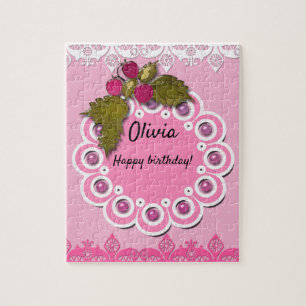 Rosa Scrapbooking Puzzle