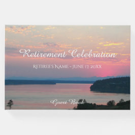 Rosa Seascape Sunset Retirement Gästebuch