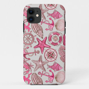 Rosa Seemuster Case-Mate iPhone Hülle