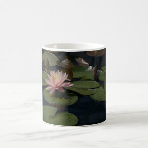Rosa Seerose Kaffeetasse