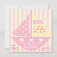 ROSA SEGELBOOT Babyparty